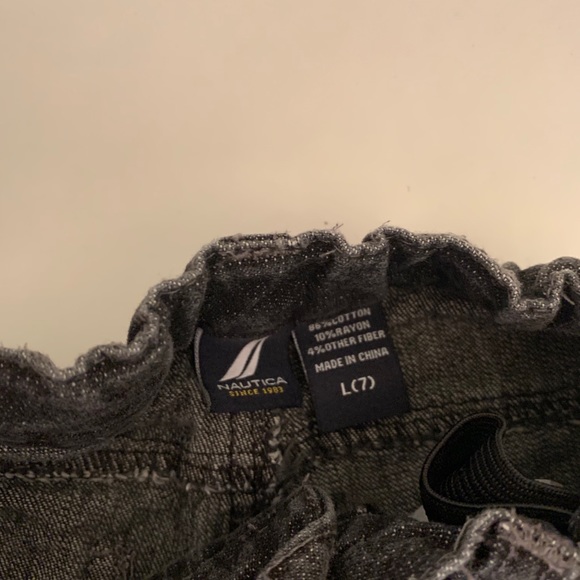 Nautica Black jeans Size 7 - Picture 2 of 3